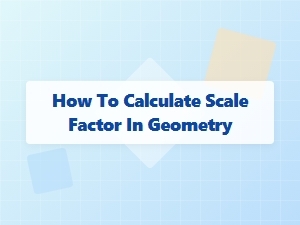 Calculating the Geometry Scale Factor
