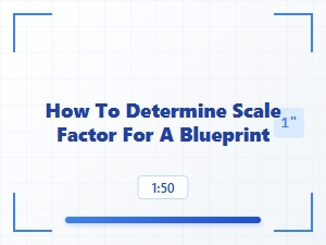 Determining the Scale Factor for a Blueprint