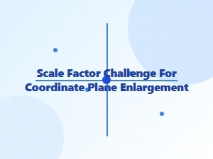 Solving the Coordinate Plane Enlargement Challenge
