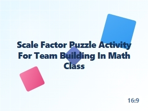 The Great Scale Factor Team Challenge